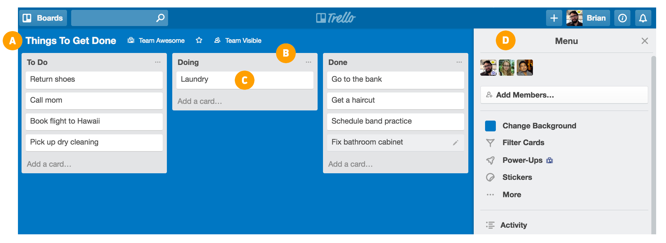 trello boards within boards